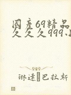 国产69精品久久久久999小说