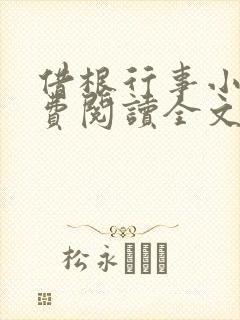 借根行事小说免费阅读全文在线阅笔趣无弹窗