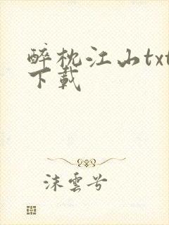 醉枕江山txt下载