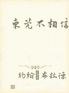 东莞不相信眼泪