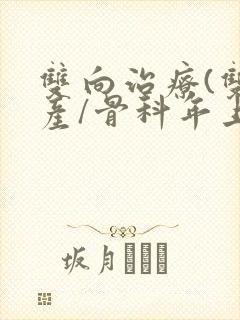 双向治疗(双/产/骨科年上)