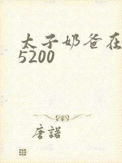 太子奶爸在花都5200