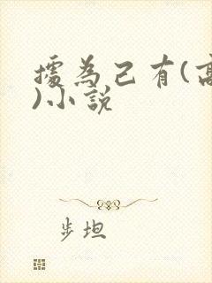 据为己有(高干)小说封面