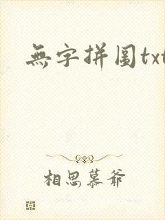 无字拼图txt