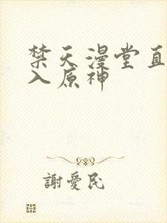 禁天漫堂直接进入原神