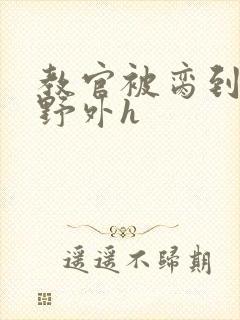 教官被脔到高潮野外h