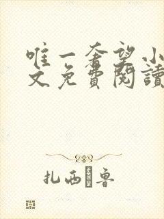 唯一奢望小说全文免费阅读封面