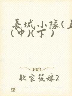 长城小队(上)(中)(下 )