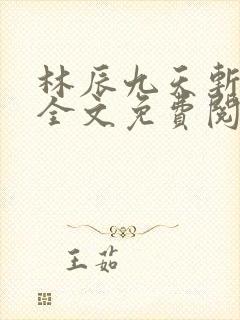 林辰九天斩神诀全文免费阅读笔趣阁