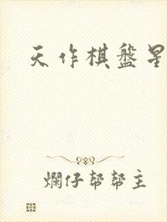 天作棋盘星作子封面