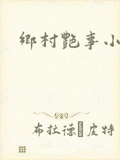 乡村艳事小说封面