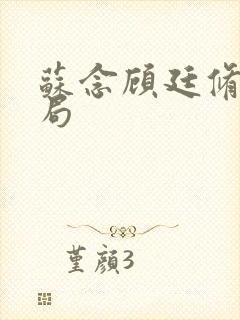 苏念顾廷修大结局封面