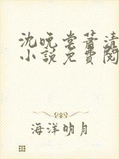 沈晚棠萧清渊的小说免费阅读