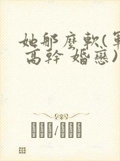 她那么软(军婚 高干 婚恋)完结