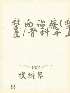 双向治疗(双/产/骨科年上)