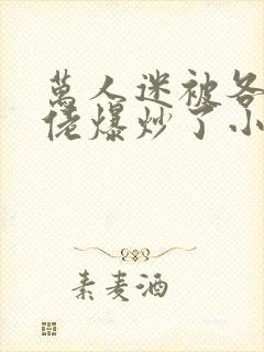 万人迷被各路大佬爆炒了小说