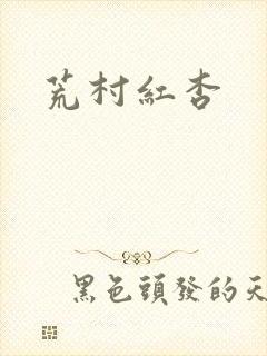 荒村红杏