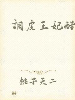 调皮王妃酷王爷封面