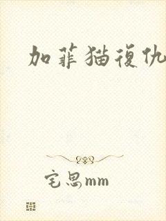 加菲猫复仇记封面