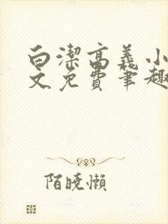 白洁高义小说全文免费笔趣阁阅读高