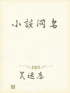 小说网名封面