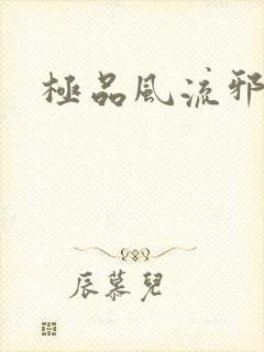 极品风流邪少封面