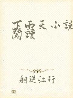 下雨天小说免费阅读封面