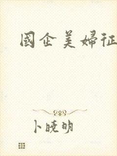 国企美妇征途封面