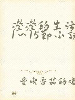 滢滢的生活日记1～15节小说