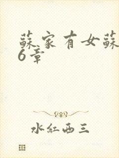 苏家有女苏杳56章