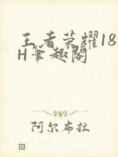 王者荣耀18rH笔趣阁