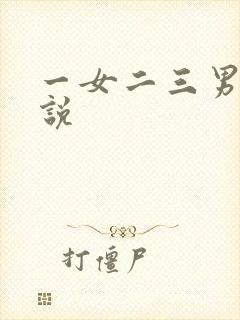 一女二三男事小说