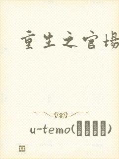 重生之官场风流