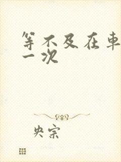 等不及在车里做一次