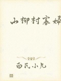 山柳村寡妇情史