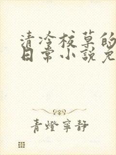 清冷校草的堕落日常小说免费阅读封面