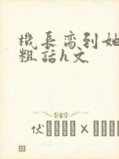 机长脔到她哭h粗话h文