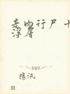 走肉行尸 十阶浮屠封面