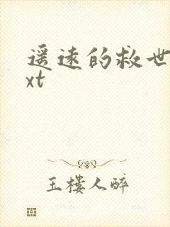 遥远的救世主txt封面