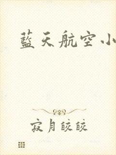 蓝天航空小说