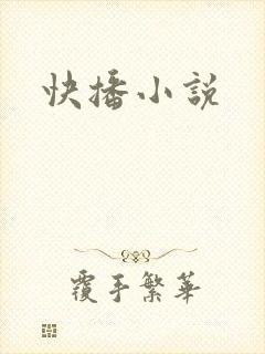 快播小说封面