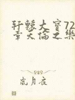 轩辕大宝720章天伦之乐