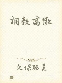 调教高傲