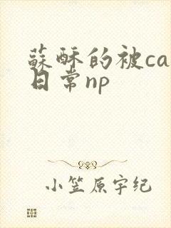 苏酥的被cao日常np