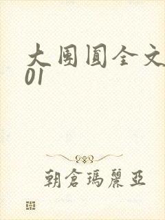 大团圆全文阅读01封面