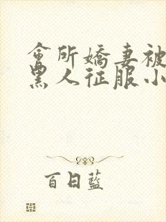 会所娇妻被多个黑人征服小说