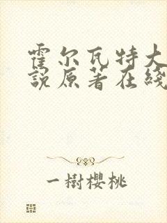 霍尔瓦特大街小说原著在线阅读