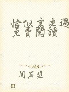 恰似寒光遇骄阳免费阅读