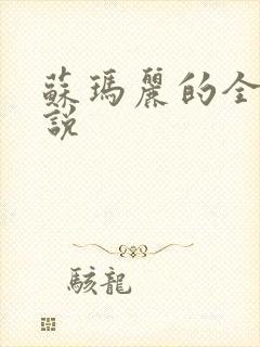 苏玛丽的全部小说