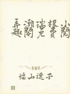 弄潮瑞根小说笔趣阁免费阅读封面